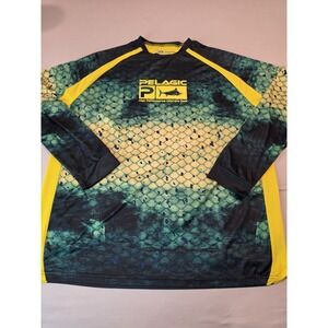 Pelagic High Performance Offshore Vapor Tek Long Sleeve Shirt Mens 2XL